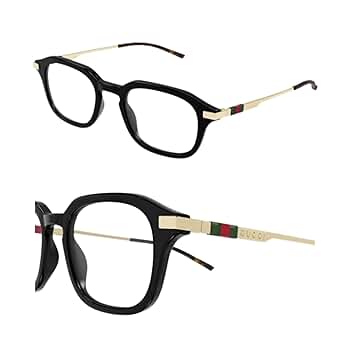 Amazon | Gucci GG1891O ウェブレタリングロゴ スクエアシェイプ